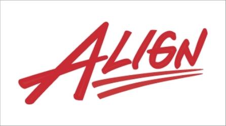 アライン株式会社 ロゴ