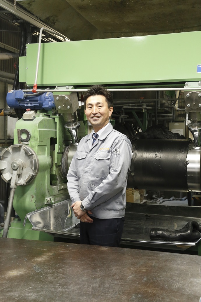 株式会社江北ゴム製作所 代表取締役社長 菅原 健太