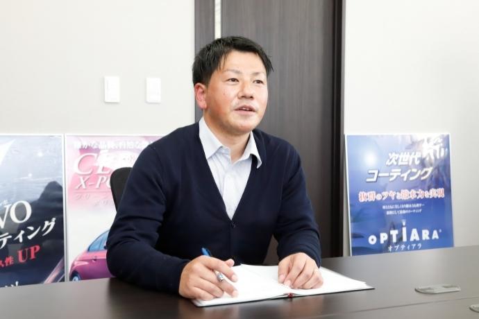 営業部 営業一課 課長 佐々木将史