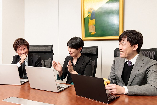 谷藤アドバイザーとのミーティングの様子