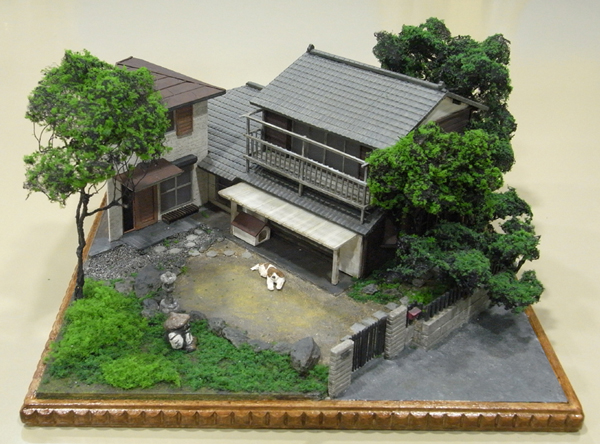 オーダーメイド・ジオラマ『お家の模型、造ります』の作品。